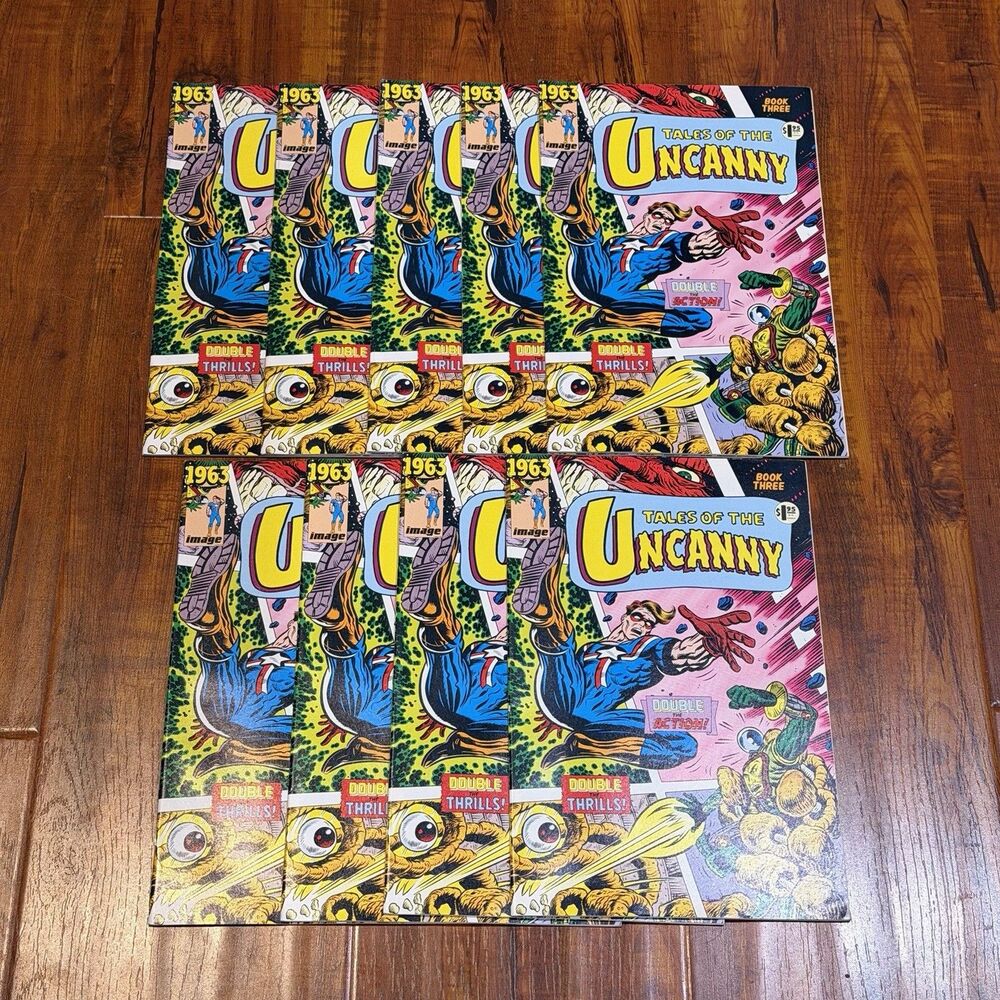 9 x 1963 Book Three Tales of the Uncanny Image (1993) Alan Moore Comic Book Lot